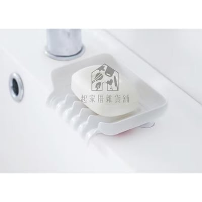 日本ECHO－吸盤式瀝水皂台9