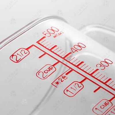 日本NAKAYA－透明刻度量杯（200ml／500ml）8