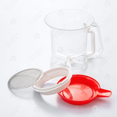 日本KAI貝印－透明麵粉篩6