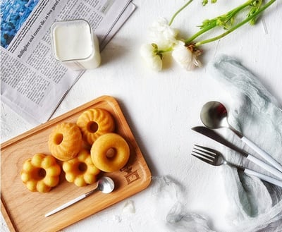 學廚Chefmade－香檳金6連三種甜甜圈模4