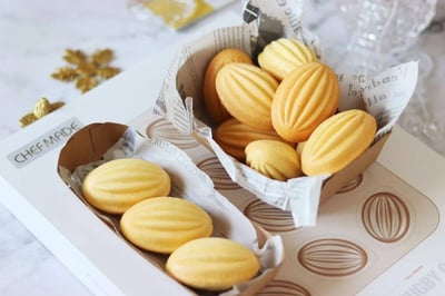 學廚Chefmade－香檳金12連橄欖球蛋糕模4