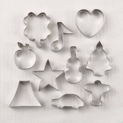 日本KAI貝印－10入不鏽鋼萬用壓模（附可機洗收納盒）4