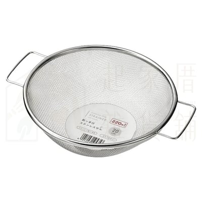 日本ECHO－不銹鋼調理盆 瀝水籃4