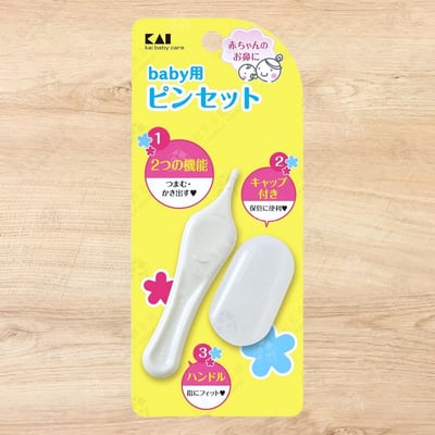 日本貝印KAI－baby鼻垢夾4