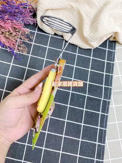 日本貝印KAI－小廚師壓泥器8