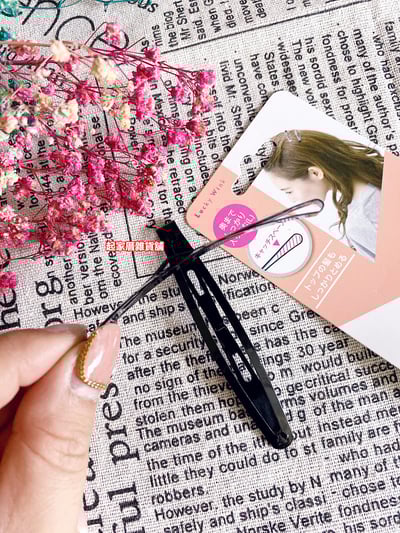 日本LUCKY－髮夾（大／2入）5