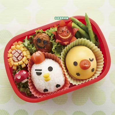 日本貝印KAI－海苔表情壓模（大眼微笑款）8