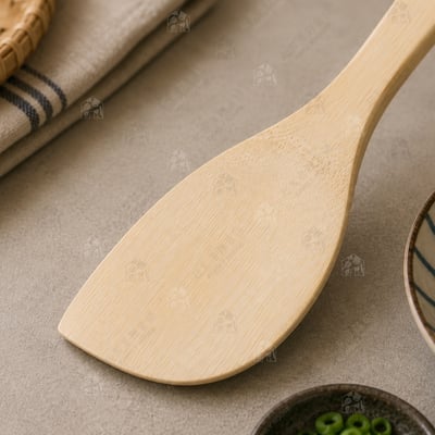 日本貝印KAI－竹製鍋鏟4