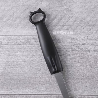 日本貝印KAI－貓咪圓湯杓3