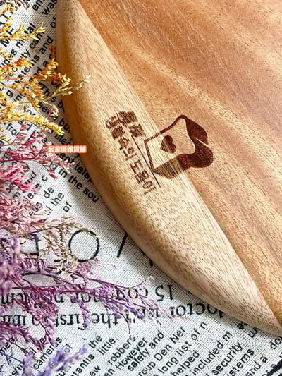 晶瓚－簡約輕食和風圓木盤（大／中／小／迷你）3