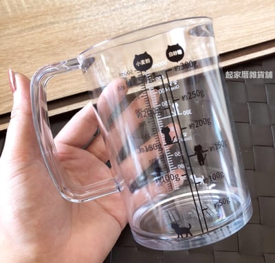 日本貝印KAI－貓咪計量杯（500ml）4