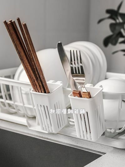 日本inomata－湯匙筷子瀝水架2