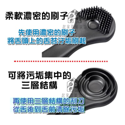 日本GREEN BELL綠鐘－雙頭舌苔刷4