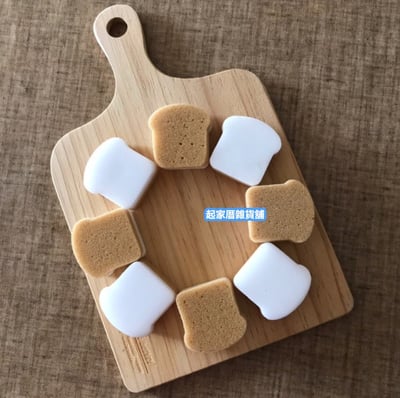 日本小久保KOKUBO－迷你吐司造型科技海綿（8入）3