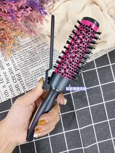 日本LUCKY－陶瓷吹髮捲梳8