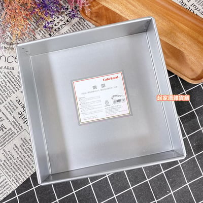 日本cakeland－正方形蛋糕模（固定底）12