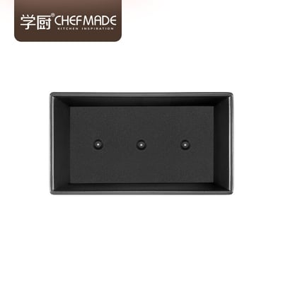 學廚Chefmade－黑金剛 不沾滑蓋吐司模（450g）7