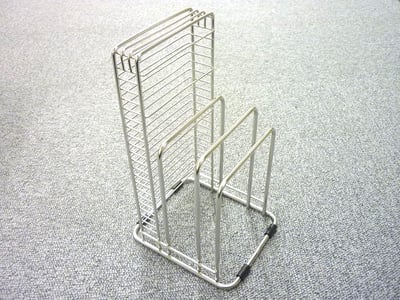 日本asvel－304不鏽鋼砧板刀具架（6格）3