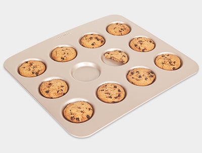 學廚Chefmade－香檳金12連烏比派／曲奇餅乾模4