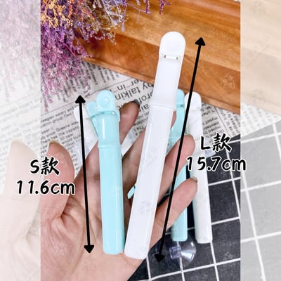 日本inomata－藍白密封夾5