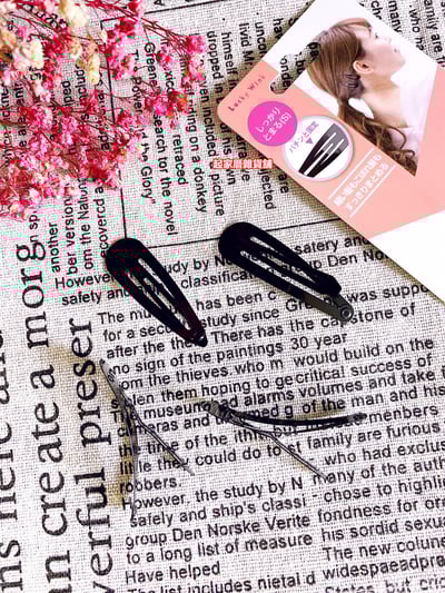 日本LUCKY－髮夾（小／4入）5