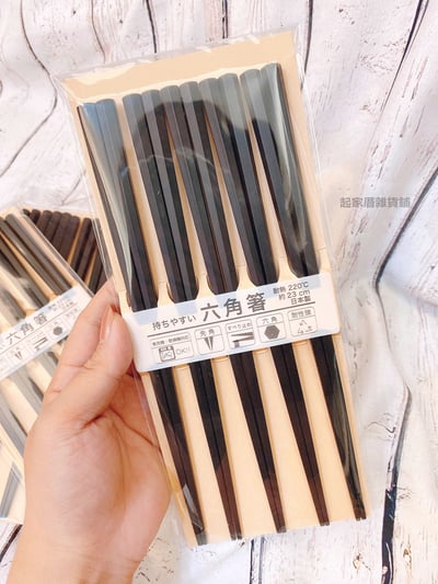 日本SUNLIFE－六角耐熱防滑筷8