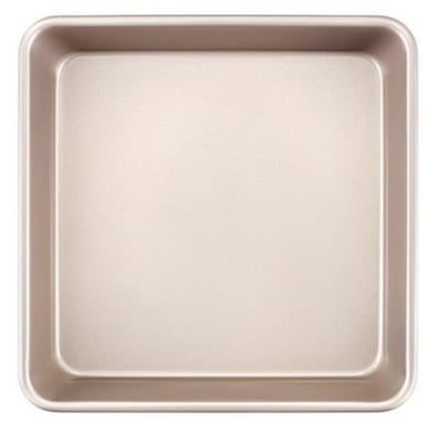 學廚Chefmade－香檳金不沾四方烤盤（9吋）5