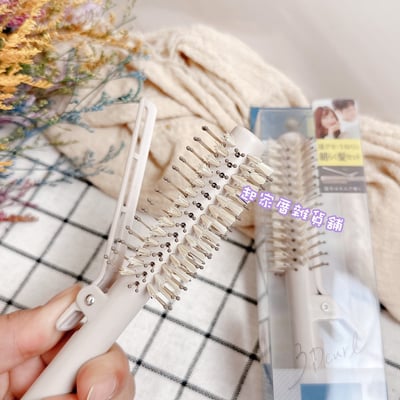 日本LUCKY－豬鬃夾捲梳7