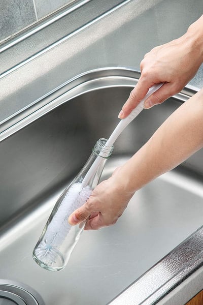 日本Mameita－窄口加長洗瓶刷6