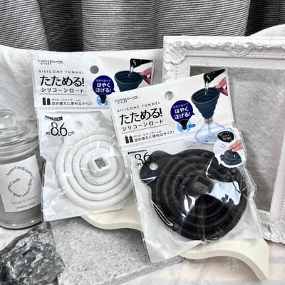 日本駿河株式會社－矽膠折疊漏斗7