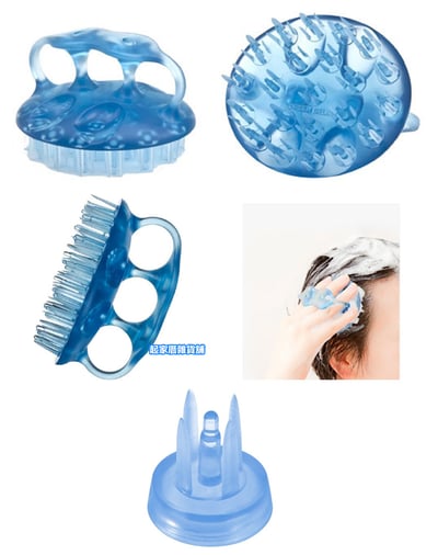 日本 GREEN BELL－三指洗頭按摩刷4