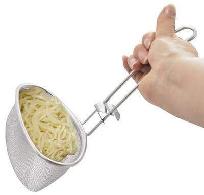 日本貝印KAI－SELECT100 18-8不鏽鋼可掛式濾網9