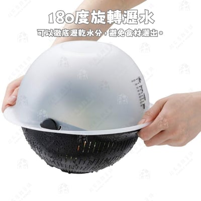 日本貝印KAI－貓咪可180度旋轉瀝水籃4