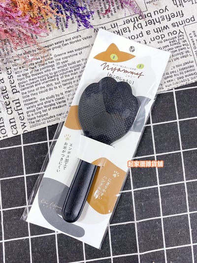 日本貝印KAI－貓咪掌印飯匙10