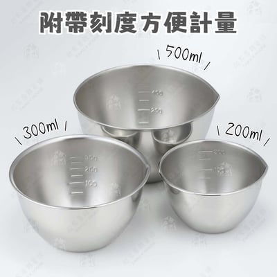 日本下村－18-8不鏽鋼料理計量碗4