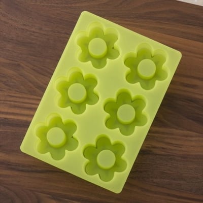 日本貝印KAI－花型中空矽膠模（6連）6