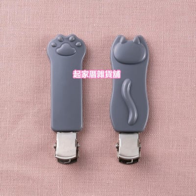 日本貝印KAI－貓咪造型瀏海夾2