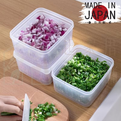 日本NAKAYA－瀝水保鮮盒9