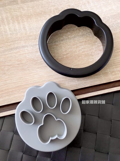 日本貝印KAI－貓咪掌印造型吐司壓模5