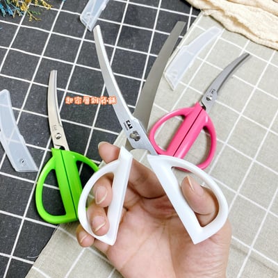 日本貝印KAI－可拆式曲線廚房剪刀附蓋12