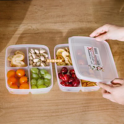 日本NAKAYA－四格保鮮盒（710ml）4