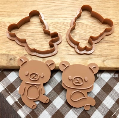 日本貝印KAI－拉拉熊餅乾模全系列7