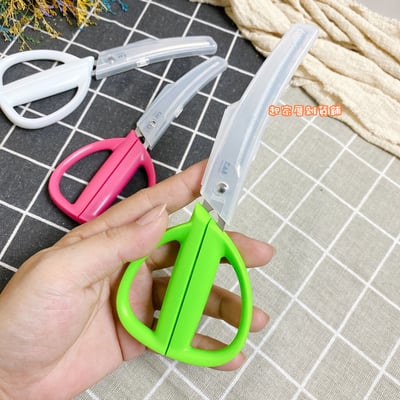 日本貝印KAI－可拆式曲線廚房剪刀附蓋15