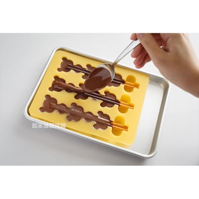 日本貝印KAI－拉拉熊矽膠模全系列14