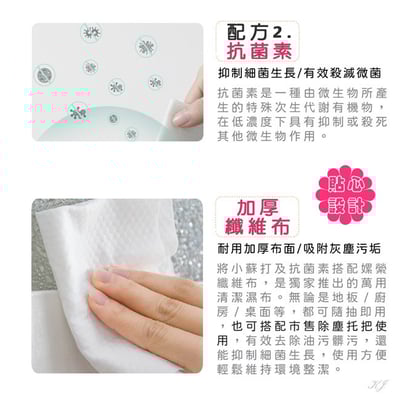 生活大師－hold 好擦 獨家配方小蘇打廚房濕巾5