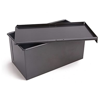 學廚Chefmade－黑金剛 不沾滑蓋吐司模（450g）5