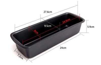 學廚Chefmade－長條型不沾麵包模11