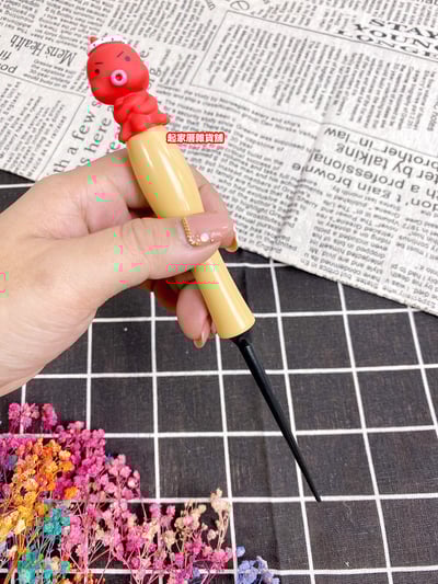 日本貝印KAI－章魚燒安全錐子2