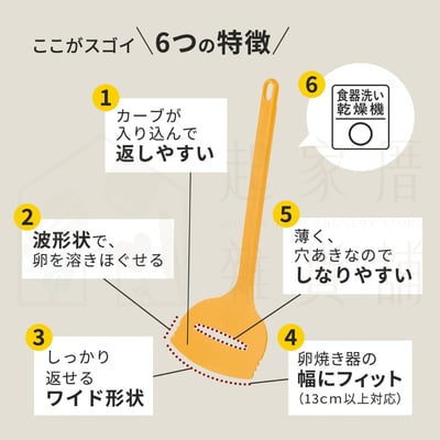 日本MARNA－尼龍玉子燒鏟3