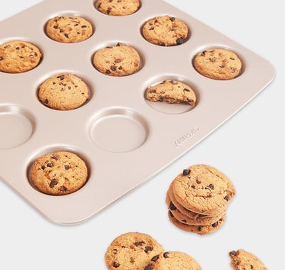 學廚Chefmade－香檳金12連烏比派／曲奇餅乾模5